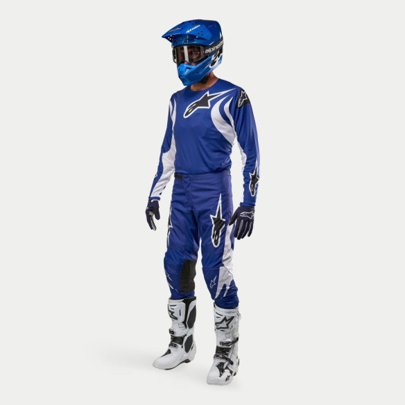 Tricou Moto Enduro/MX Fluid Lucent Blue/White 24