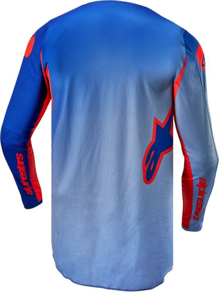 Tricou Moto Enduro/MX Fluid Lucent Blue/Orange 24