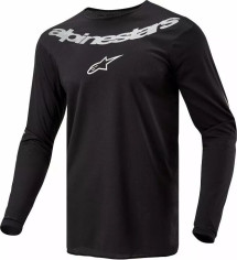 Tricou Moto Enduro/MX Fluid Graphite Black/Silver 24