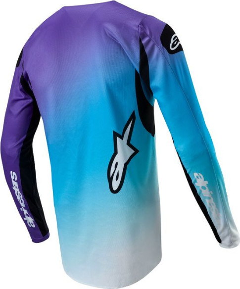 Tricou Moto Enduro/MX Dama Stella Fluid Black/White 24
