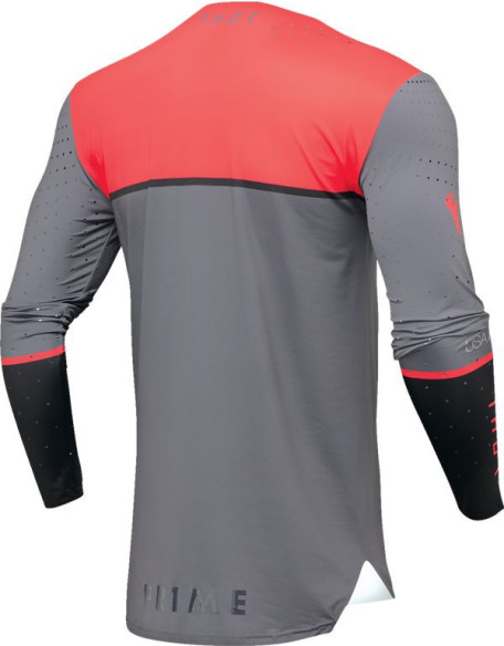 Tricou Moto Mx/Enduro Prime Ace Charcoal/Black 2024
