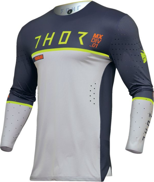 Tricou Moto Mx/Enduro Prime Ace Midnight/Gray 2024