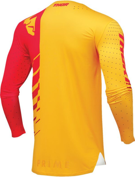 Tricou Moto Mx/Enduro Prime Analog Lemon/Red 2024