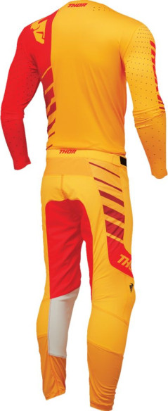 Tricou Moto Mx/Enduro Prime Analog Lemon/Red 2024
