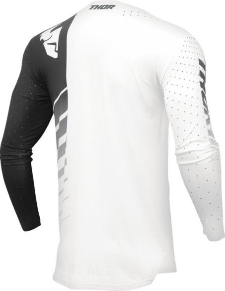 Tricou Moto Mx/Enduro Prime Analog Black/White 2024