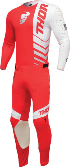 Tricou Moto Mx/Enduro Prime Analog Red/White 2024