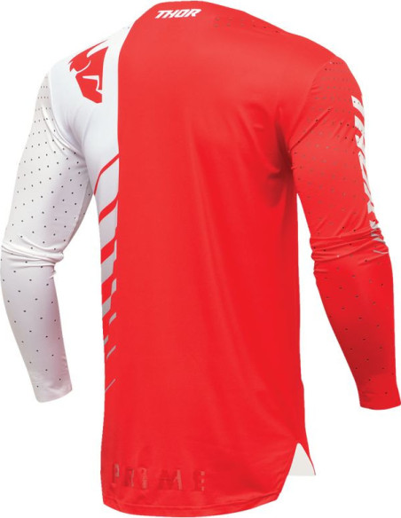 Tricou Moto Mx/Enduro Prime Analog Red/White 2024