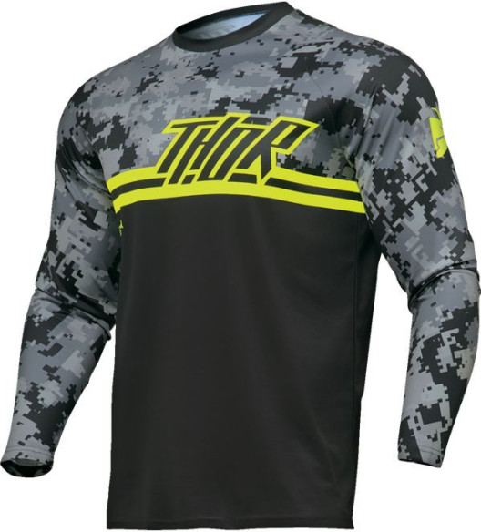 Tricou Moto Mx/Enduro Sector Digi Black/Camo 2024