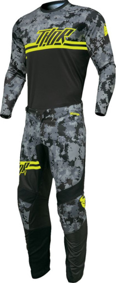 Tricou Moto Mx/Enduro Sector Digi Black/Camo 2024