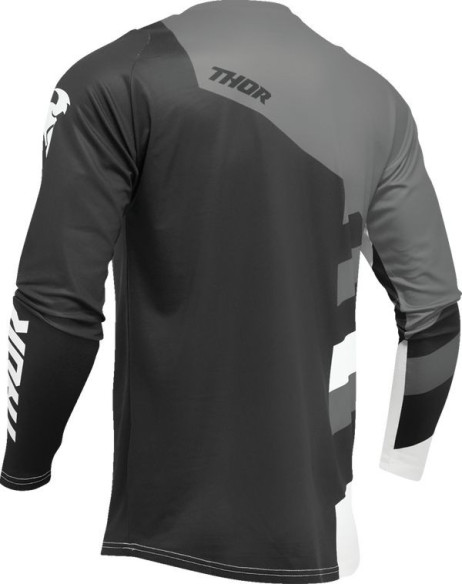 Tricou Moto Mx/Enduro Sector Checker Charcoal Black/Gray 2024