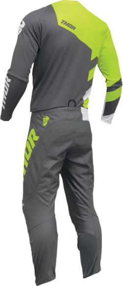 Tricou Moto Mx/Enduro Sector Checker Charcoal/Acid 2024