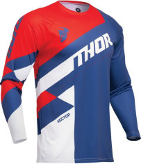 Tricou Moto Mx/Enduro Sector Checker Navy/Red 2024