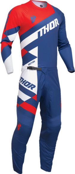 Tricou Moto Mx/Enduro Sector Checker Navy/Red 2024