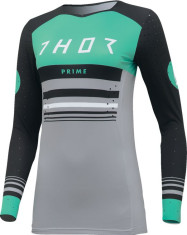 Tricou Moto Mx/Enduro Dama Prime Blaze Black/Mint 2024