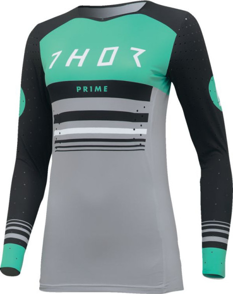 Tricou Moto Mx/Enduro Dama Prime Blaze Black/Mint 2024