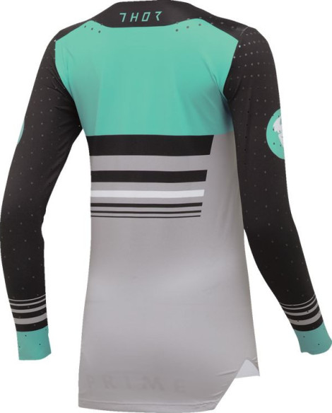 Tricou Moto Mx/Enduro Dama Prime Blaze Black/Mint 2024