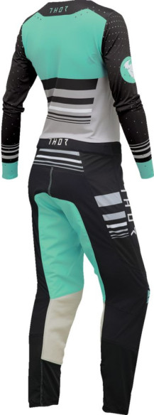 Tricou Moto Mx/Enduro Dama Prime Blaze Black/Mint 2024