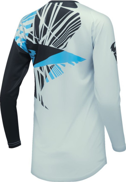 Tricou Moto Mx/Enduro Dama Sector Split Starlight Blue/Black 2024