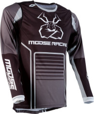 Tricou Moto Enduro/MX Agroid Black/White 24