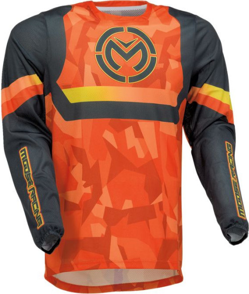 Tricou Moto Enduro/MX Sahara Black/Orange 24