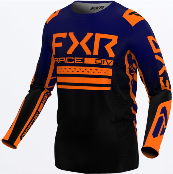 Tricou Moto MX/Enduro Contender Midnight/Orange 23
