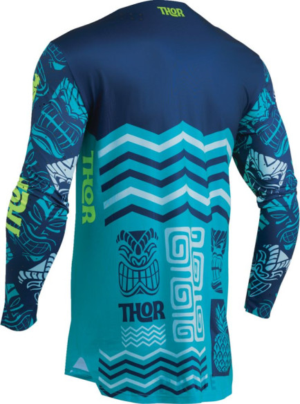 Tricou Moto MX/Enduro Prime Aloha Navy/Aqua 24
