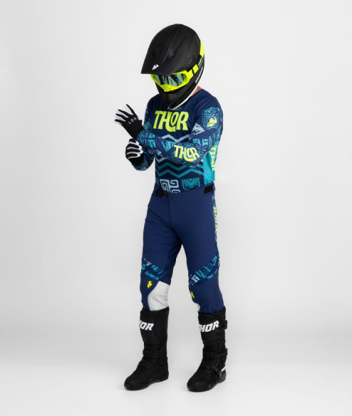 Tricou Moto MX/Enduro Prime Aloha Navy/Aqua 24