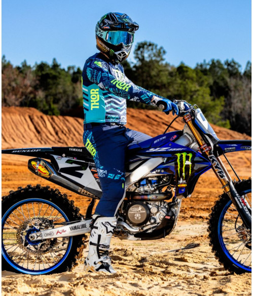 Tricou Moto MX/Enduro Prime Aloha Navy/Aqua 24