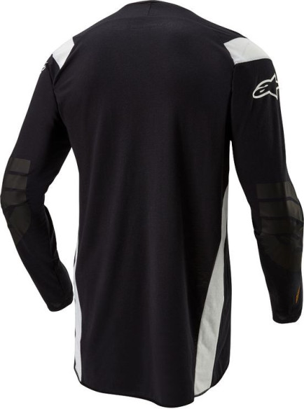 Tricou Moto MX/Enduro Techdura Black/White 24