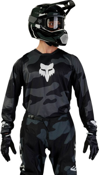 Tricou Moto MX/Enduro 180 BNKR Black/Camo 24