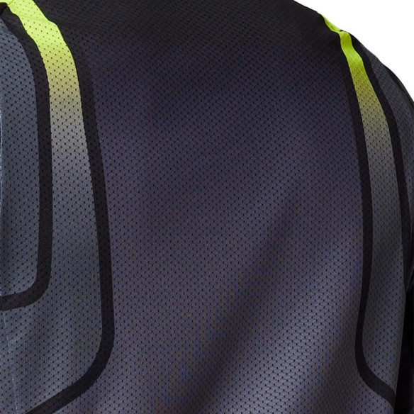 Tricou Moto MX/Enduro 360 Vizen Black/Gray/Yellow Fluo 24