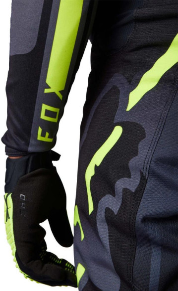 Tricou Moto MX/Enduro 360 Vizen Black/Gray/Yellow Fluo 24