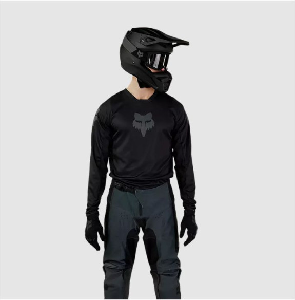 Tricou Moto MX/Enduro 180 Blackout Black 24