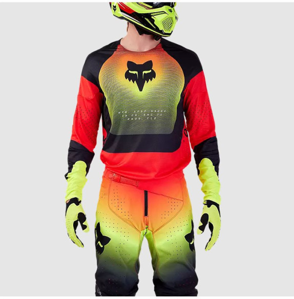 Tricou Moto MX/Enduro 360 Revise Red/Yellow 24