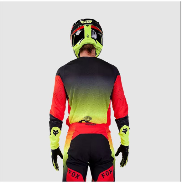 Tricou Moto MX/Enduro 360 Revise Red/Yellow 24