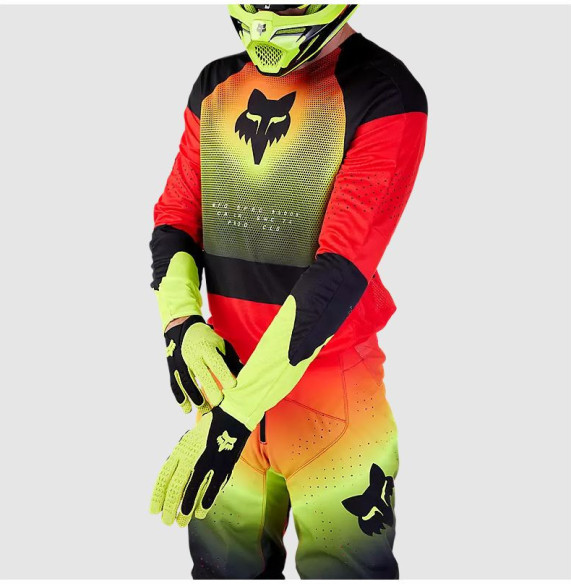 Tricou Moto MX/Enduro 360 Revise Red/Yellow 24