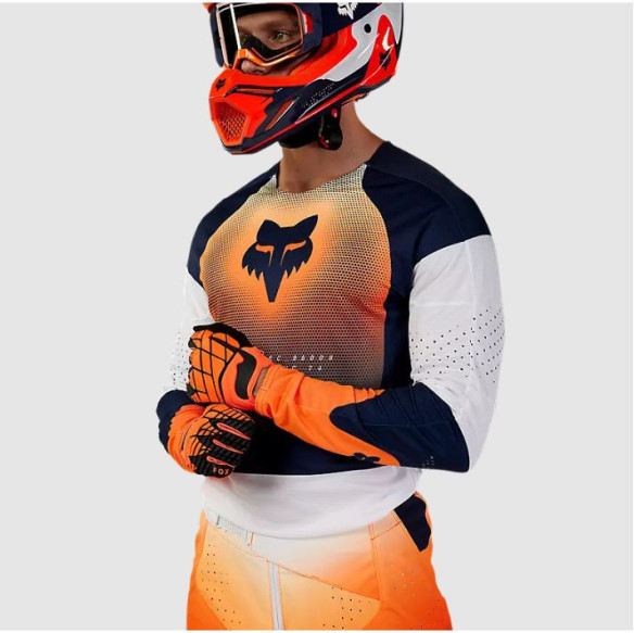 Tricou Moto MX/Enduro 360 Revise Navy/Orange 24