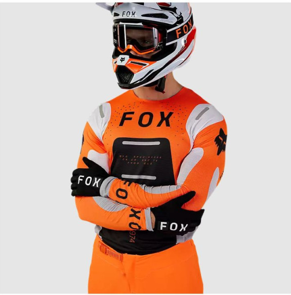 Tricou Moto MX/Enduro Flexair Magnetic Flo Orange 24