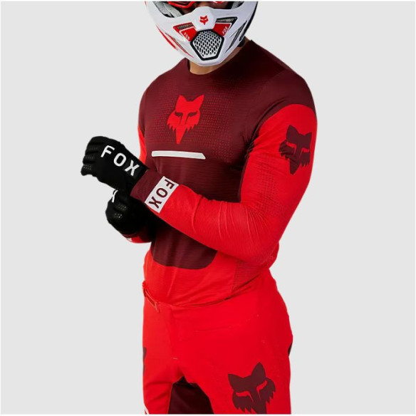 Tricou Moto MX/Enduro Flexair Optical Flo Red 24
