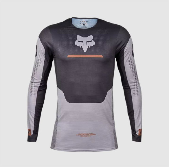 Tricou Moto MX/Enduro Flexair Optical Steel Grey 24
