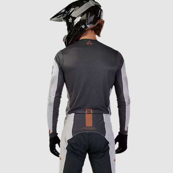 Tricou Moto MX/Enduro Flexair Optical Steel Grey 24