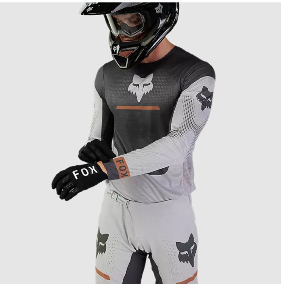 Tricou Moto MX/Enduro Flexair Optical Steel Grey 24