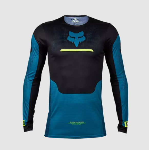 Tricou Moto MX/Enduro Flexair Optical Maui Blue 24