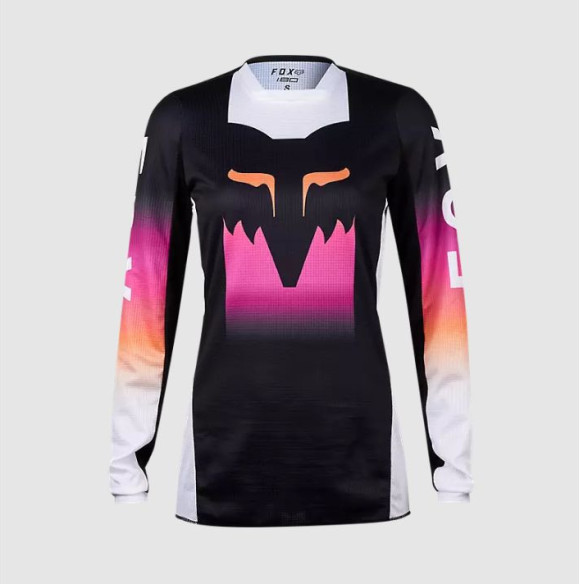 Tricou Moto MX/Enduro Dama 180 Flora Black/Pink 24