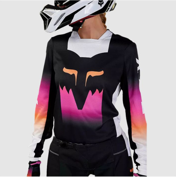 Tricou Moto MX/Enduro Dama 180 Flora Black/Pink 24