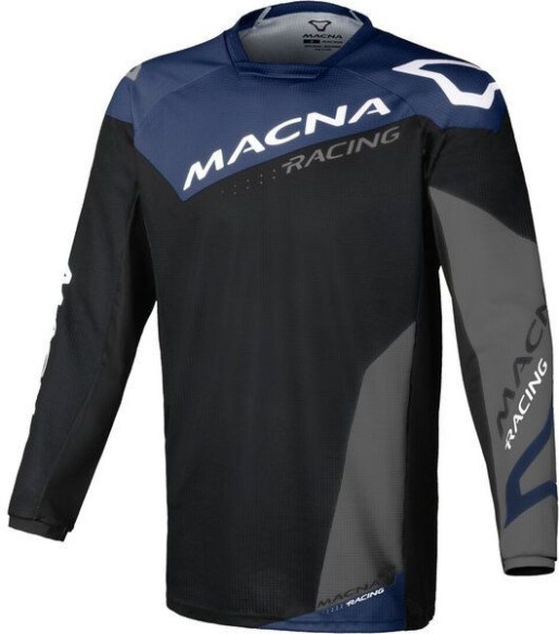 Tricou Moto MX/Enduro BACKYARD-1 Black/Blue/Grey