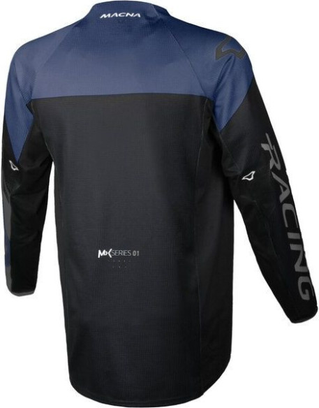 Tricou Moto MX/Enduro BACKYARD-1 Black/Blue/Grey