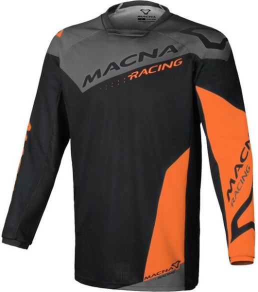 Tricou Moto MX/Enduro BACKYARD-1 Black/Grey/Orange