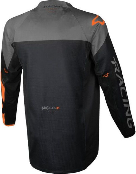 Tricou Moto MX/Enduro BACKYARD-1 Black/Grey/Orange