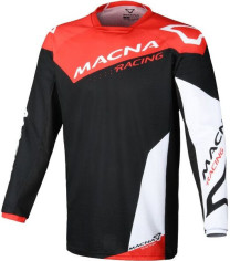 Tricou Moto MX/Enduro BACKYARD-1 Black/Red/White